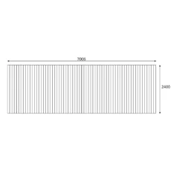 None Swift Deck Complete Decking Kit - 2.4 X 7.0m -GreenScape Sales Store 12826415 1174833223815444