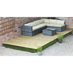 None Swift Deck Complete Decking Kit - 2.4 X 7.0m -GreenScape Sales Store 12826415 4694833223743267
