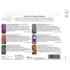 RHS Flowers For Hanging Baskets Collection -GreenScape Sales Store 12827731 7804982508317919