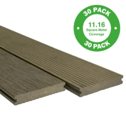 Heritage Composite Decking 30 Pack Oak - 11.16 M2