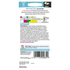 Mr. Fothergill's Morning Glory Heavenly Blue (Ipomoea Purpurea) Seeds -GreenScape Sales Store 12832520 9394833193101522