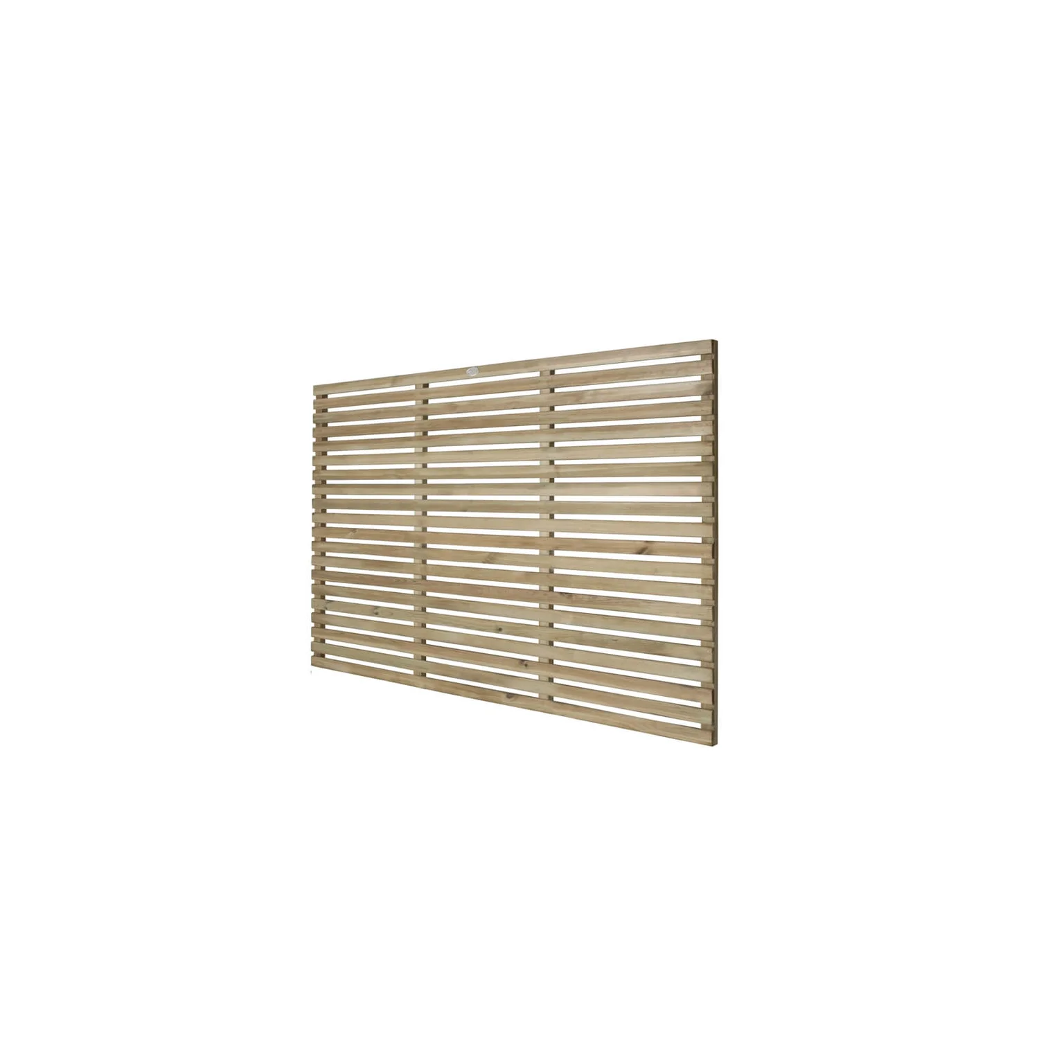 4ft Pressure Treated Contemporary Slatted Fence Panel - Pack Of 3 3 4ft Pressure Treated Contemporary Slatted Fence Panel - Pack Of 3