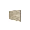 6ft X 4ft (1.8m X 1.2m) Pressure Treated Contemporary Slatted Fence Panel - Pack Of 5 -GreenScape Sales Store 12832564 6594831910391858