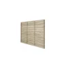 6ft X 5ft (1.8m X 1.5m) Pressure Treated Contemporary Slatted Fence Panel - Pack Of 5 -GreenScape Sales Store 12832571 2464831909799223