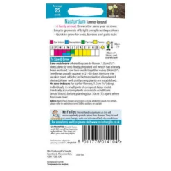 Mr. Fothergill's Nasturtium Summer Carousel (Tropaeolum Majus) Seeds -GreenScape Sales Store 12832662 1224832954000265