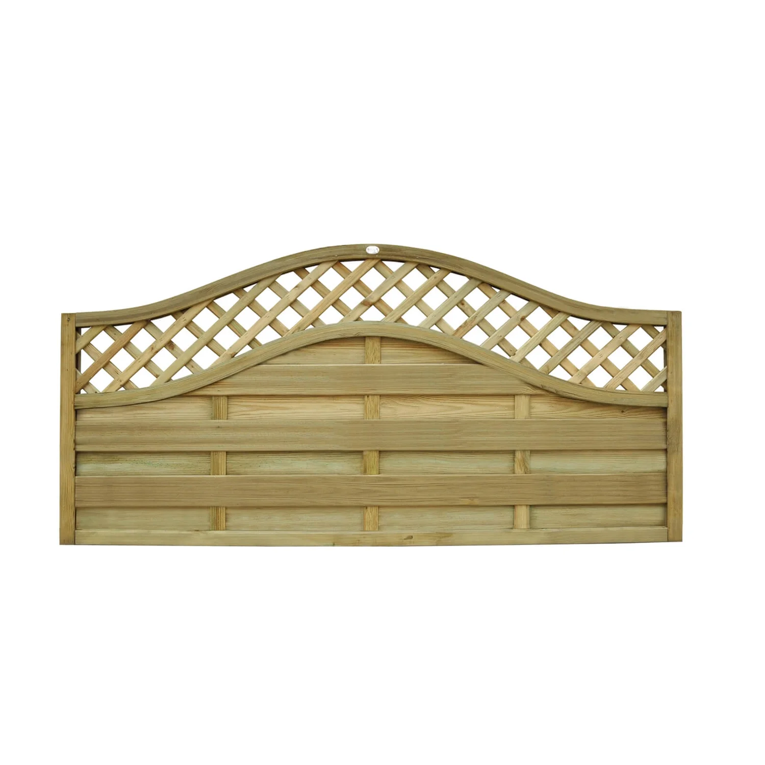 1.8m X 0.9m Pressure Treated Decorative Europa Prague Fence Panel - Pack Of 4 4 1.8m X 0.9m Pressure Treated Decorative Europa Prague Fence Panel - Pack Of 4 - Image 2