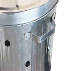 None Garden Galvanised Steel Incinerator / Fire Bin With Lid - 85L 16 None Garden Galvanised Steel Incinerator / Fire Bin With Lid - 85L -GreenScape Sales Store 12834094 7265030658432669