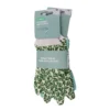 Homebase Patterned Grip Gloves - 2 Pack - Medium -GreenScape Sales Store 12834544 6714831961699742