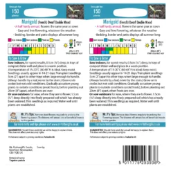 Mr. Fothergill's Marigold (French) Dwarf Double Mixed -GreenScape Sales Store 12834637 6274833167164914