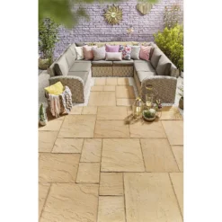 Chantry Paving 300 X 300mm Gold (Full Pack) 6 Chantry Paving 300 X 300mm Gold (Full Pack) -GreenScape Sales Store 12835543 1894841213541162