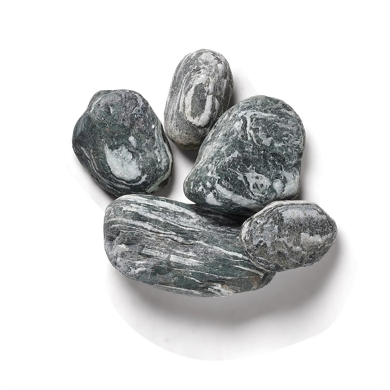 Stylish Stone Sea Green Cobbles - Bulk Bag 750 Kg 5 Stylish Stone Sea Green Cobbles - Bulk Bag 750 Kg - Image 3