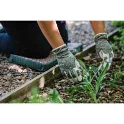 Westland Premium Leather Gloves Flower - Medium 9 Westland Premium Leather Gloves Flower - Medium -GreenScape Sales Store 12835713 5695012509194000