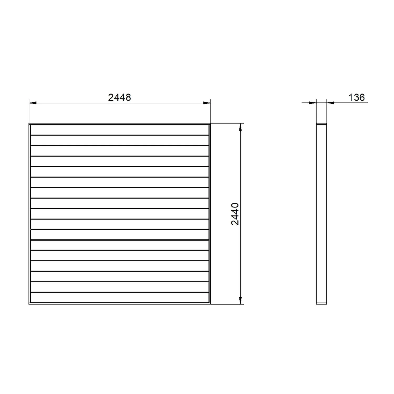 Ecodek Composite Deck Kit - Grey 10 Ecodek Composite Deck Kit - Grey - Image 8