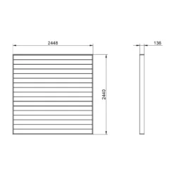 Ecodek Composite Deck Kit - Brown -GreenScape Sales Store 12837254 1234833198264051