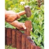 Wooden Border Log Roll Fixing Peg - 45 X 50 X 50mm -GreenScape Sales Store 12840278 1614847478730515