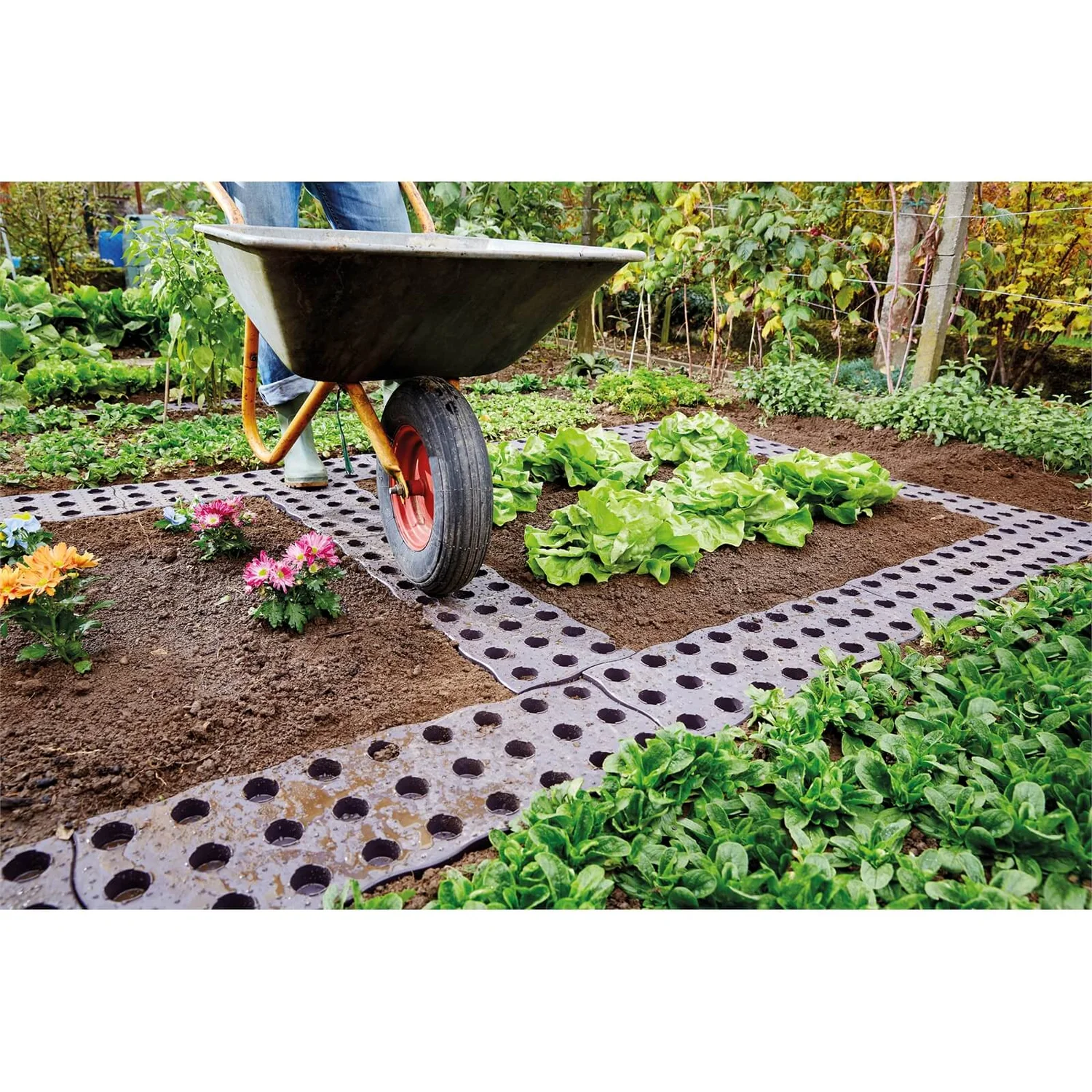 Garantia Maxi Garden Board 4 Per Set - Dark Brown 6 Garantia Maxi Garden Board 4 Per Set - Dark Brown - Image 4