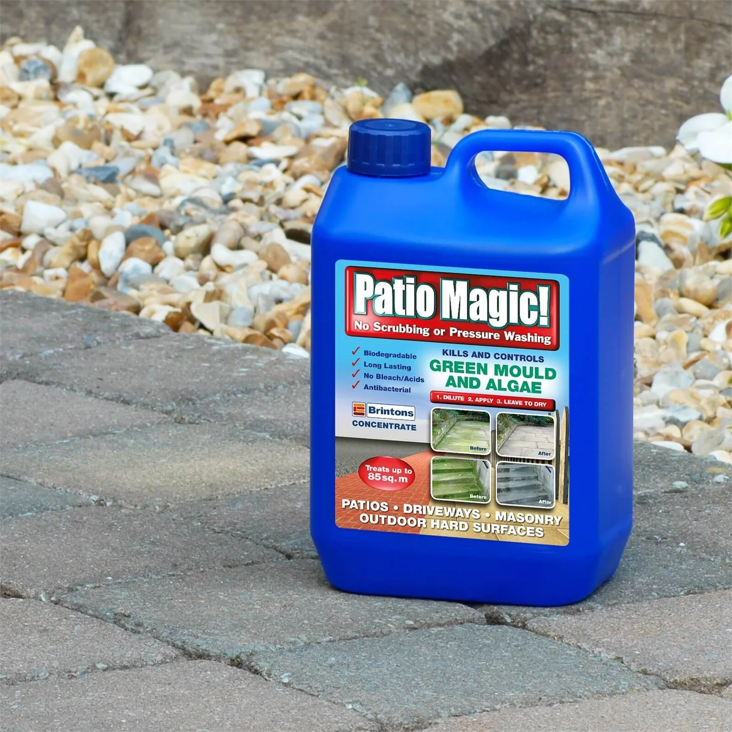 Patio Magic! Hard Surface Cleaner - 2.5L 5 Patio Magic! Hard Surface Cleaner - 2.5L - Image 3