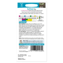 Mr. Fothergill's Sunflower Titan Seeds -GreenScape Sales Store 12841407 1204832981040774