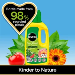Miracle-Gro Pour & Feed Ready To Use Plant Food - 1L -GreenScape Sales Store 12845618 1725034803232996