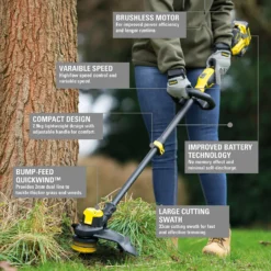 STANLEY FATMAX V20 18V Cordless 33Cm String Trimmer With Brushless Motor (Sfmcstb933M-Gb) -GreenScape Sales Store 12882302 2035052745693845