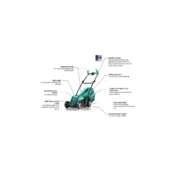 Bosch 1400W Rotak 37-14 Electric Lawn Mower - 37cm -GreenScape Sales Store 12883599 1924843325901372