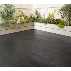 Stylish Stone Sawn Limestone 600 X 200mm - Charcoal (Full Pack) 8 Stylish Stone Sawn Limestone 600 X 200mm - Charcoal (Full Pack) -GreenScape Sales Store 12883885 1644849854797751