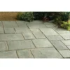 Stylish Stone Belfrey Paving Patio Kit 5.76sq M - Rustic Sage -GreenScape Sales Store 12883887 4734849855034187