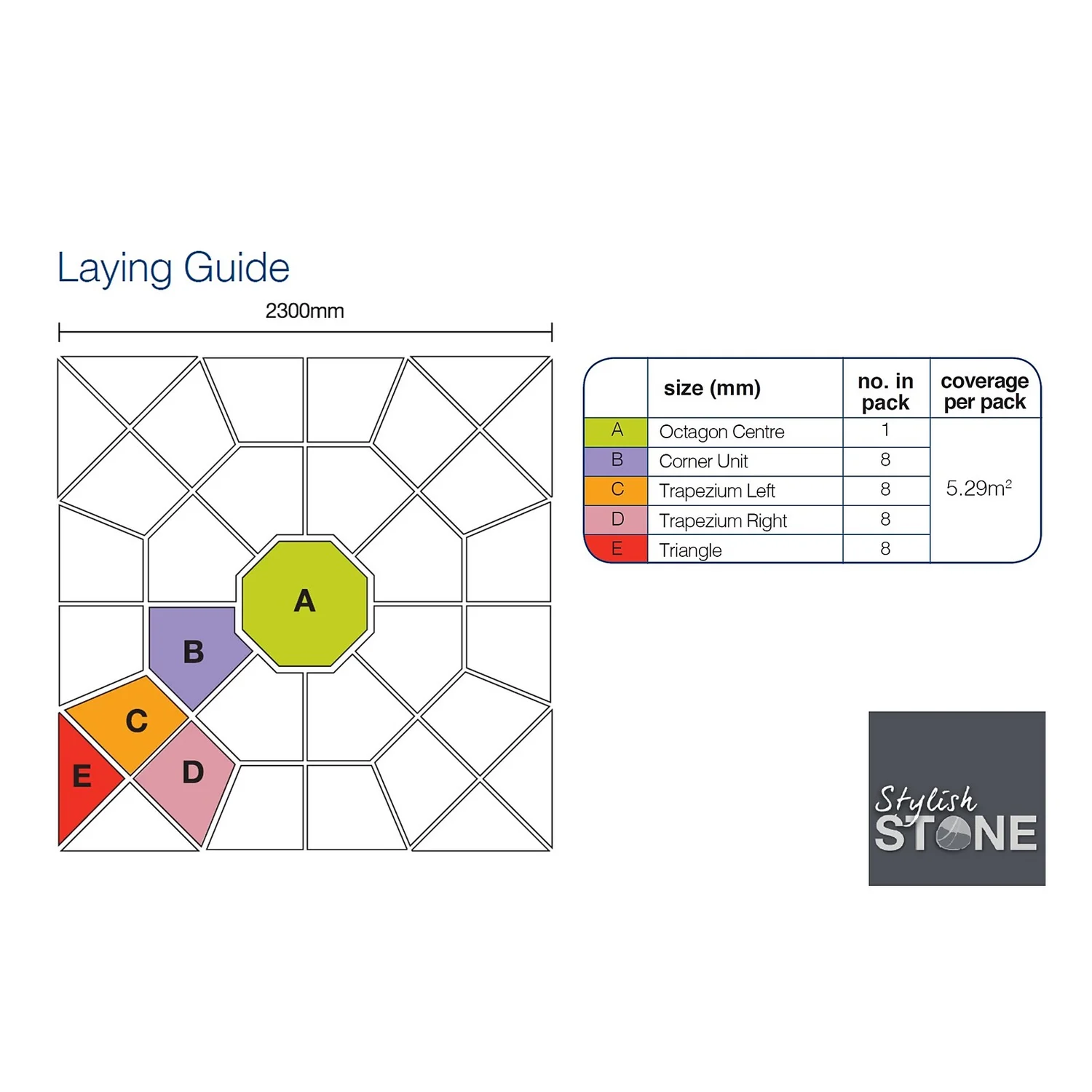 Stylish Stone Belfrey Octagon Kit 2.3m - Graphite 6 Stylish Stone Belfrey Octagon Kit 2.3m - Graphite - Image 4