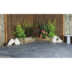 Stylish Stone Belfrey Octagon Kit 2.3m - Graphite