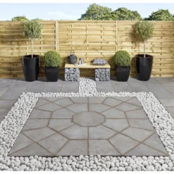 Stylish Stone Belfrey Octagon Kit 2.3m - Graphite 8 Stylish Stone Belfrey Octagon Kit 2.3m - Graphite -GreenScape Sales Store 12883888 2094849855145988
