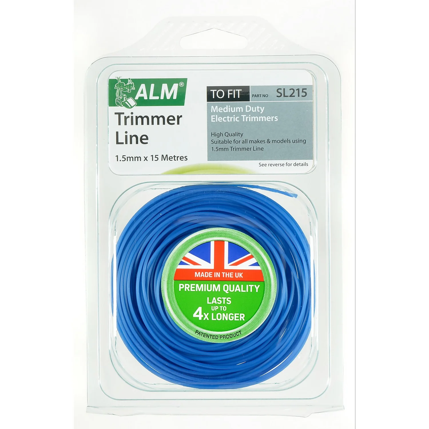 ALM Grass Trimmer Line 1.5mm X 15m 3 ALM Grass Trimmer Line 1.5mm X 15m