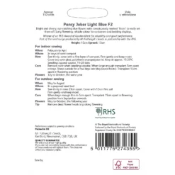 RHS Pansy Jolly Joker Light Blue F2 -GreenScape Sales Store 12884804 1974843469713449