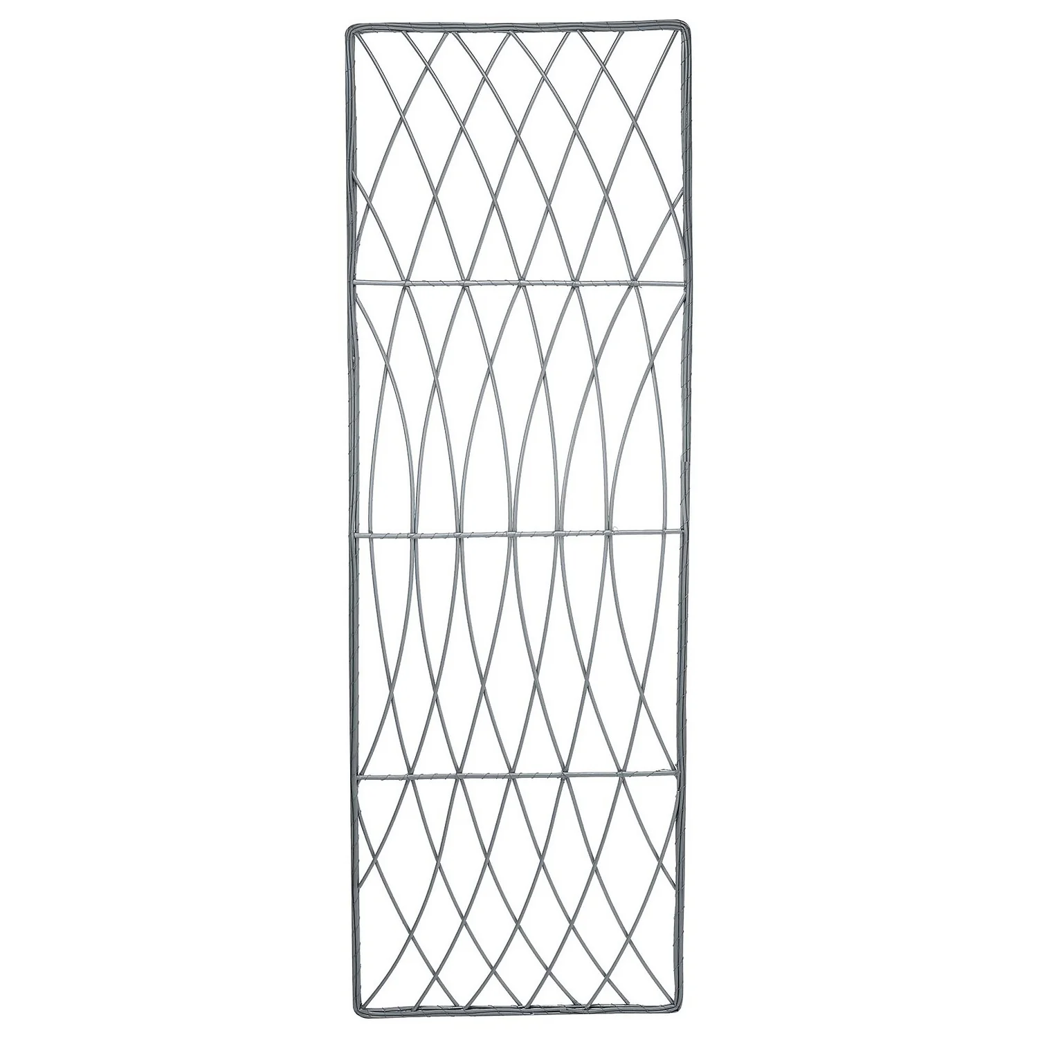 Smart Garden Faux Willow Rectangular Trellis - 1.2 X 0.45m, Slate Grey 3 Smart Garden Faux Willow Rectangular Trellis - 1.2 X 0.45m, Slate Grey