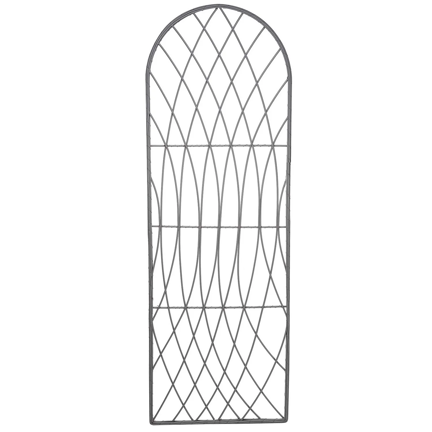 Faux Willow Arched Trellis - 1.2 X 0.45m 3 Faux Willow Arched Trellis - 1.2 X 0.45m