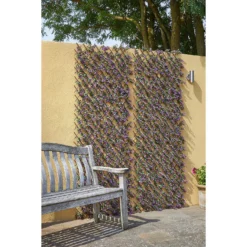 None Faux Lilac Bloom Trellis 1.8m X 0.9m -GreenScape Sales Store 12885564 1564856721426102