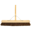 Charles Bentley Stiff Bassine Wooden Broom - 600mm -GreenScape Sales Store 12885828 2314855437412188