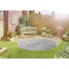 Stylish Stone Chantry Circle Kit 2.4m Graphite -GreenScape Sales Store 12891096 1794843738015635