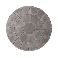 Stylish Stone Chantry Twist Circle 2.4m Graphite -GreenScape Sales Store 12891148 8974843738104546
