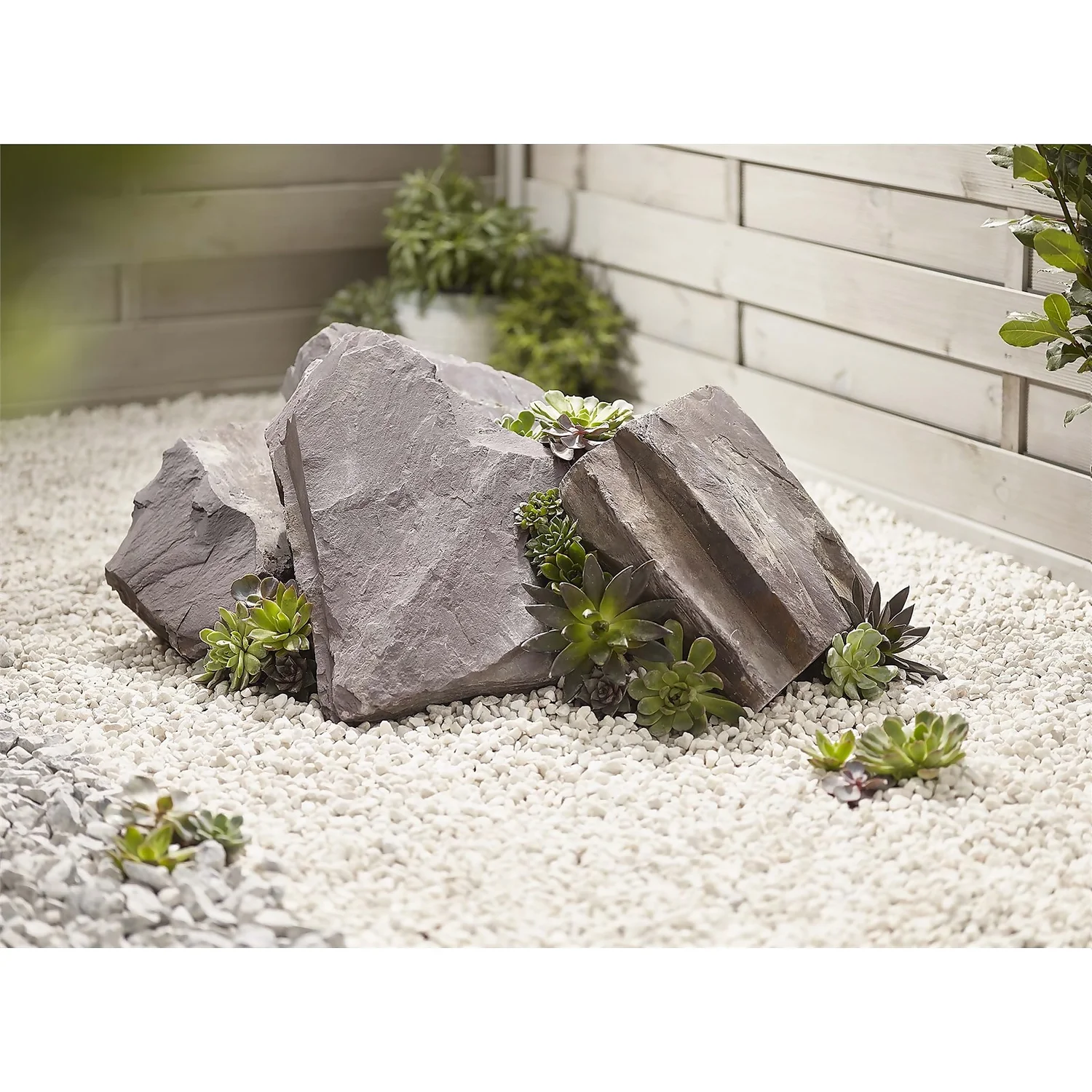 Stylish Stone Plum Slate Rockery 3 Stylish Stone Plum Slate Rockery