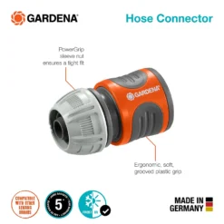 GARDENA Hose Connector 13 Mm (1/2") 15 Mm (5/8") -GreenScape Sales Store 13043386 1094907553956595