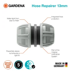 GARDENA Hose Repairer13 Mm (1/2") 15 Mm (5/8") 8 GARDENA Hose Repairer13 Mm (1/2") 15 Mm (5/8") -GreenScape Sales Store 13043390 8174907555747790