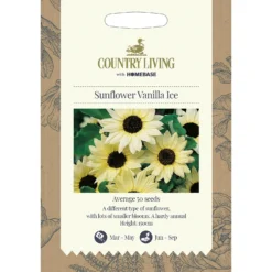 Country Living Sunflower Vanilla Ice Seeds