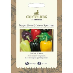Country Living Pepper Sweet Colour Spectrum Seeds