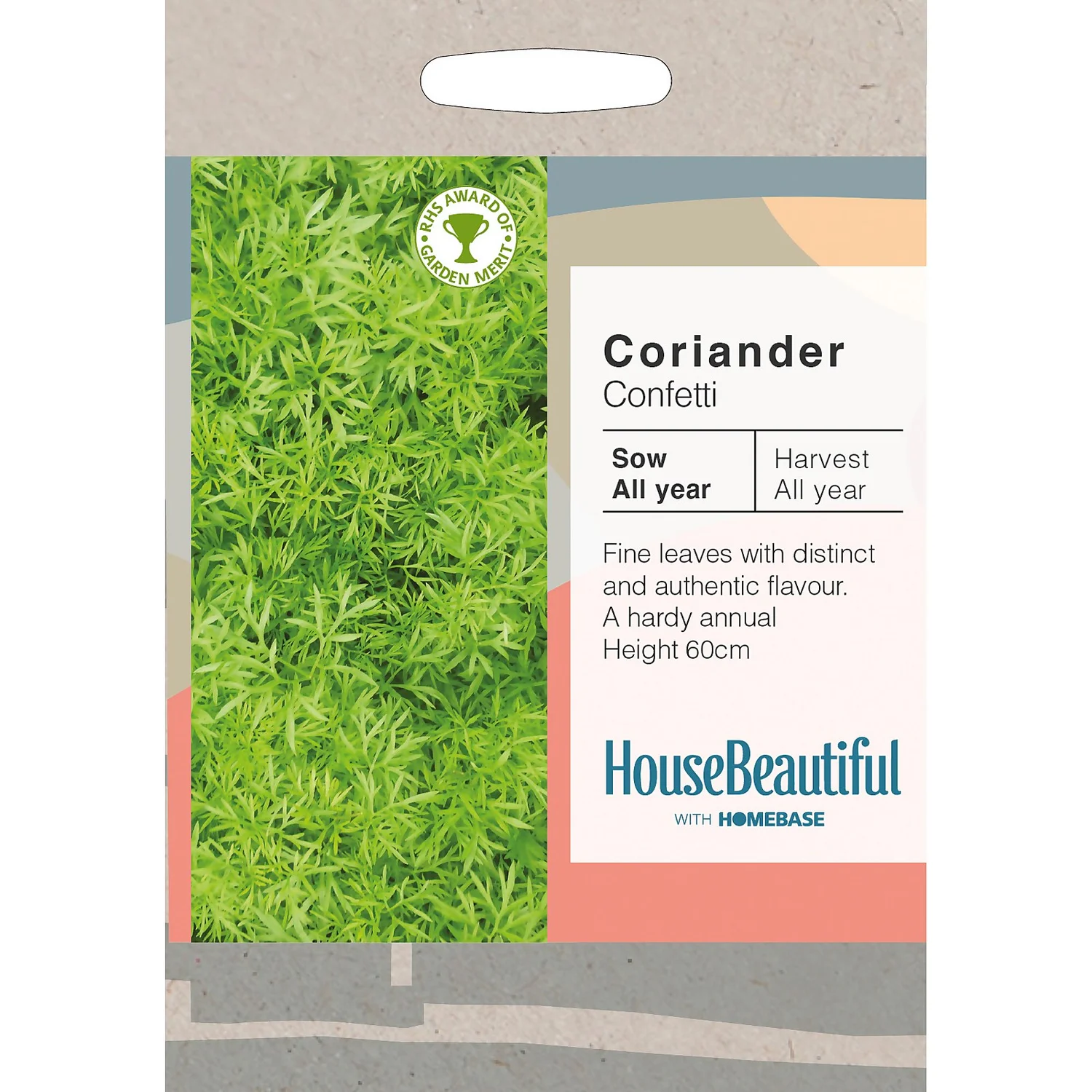 House Beautiful Coriander Confetti Seeds 3 House Beautiful Coriander Confetti Seeds