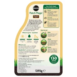 Miracle-Gro Patch Magic Dog Spot Repair Grass Seed - 130 Spots 9 Miracle-Gro Patch Magic Dog Spot Repair Grass Seed - 130 Spots -GreenScape Sales Store 13130959 1364895338181286