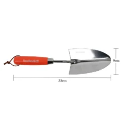 House Beautiful Stainless Steel Hand Trowel With A Zesty Orange Painted Hardwood Handle -GreenScape Sales Store 13188706 1704928022784524