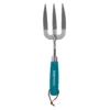 House Beautiful Stainless Steel Hand Fork With A Teal Painted Hardwood Handle -GreenScape Sales Store 13188707 1034928022166434