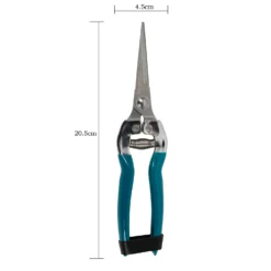 House Beautiful Fine Pointed Flower & Fruit Snips - Teal -GreenScape Sales Store 13188712 2074928022627111