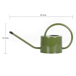 Homebase Metal Watering Can 1L - Moss -GreenScape Sales Store 13188716 1754928024812146