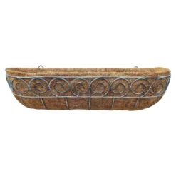 Distress Finish Wall Trough With Coco Liner - 61cm -GreenScape Sales Store 13221622 1274902150149745